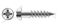 DIN 7996 Metric A4 Stainless Steel Round Pozidriv® Alternative Drive Wood Screw