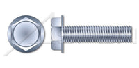 Steel Zinc Plated and Waxed Hex Indented Washer Head Trilobe Thread Rolling Screw for Metals