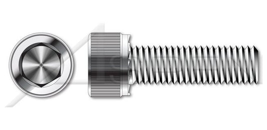 A2 Stainless Steel Locking Serrations Full Thread Hex Socket Head Cap Screw - Image 1
