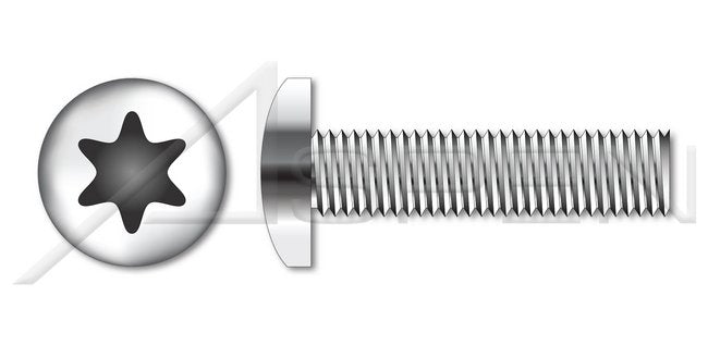 Steel Zinc Plated Hex Indented Washer Phillips® Drive Full Thread Machine Screw - Image 1