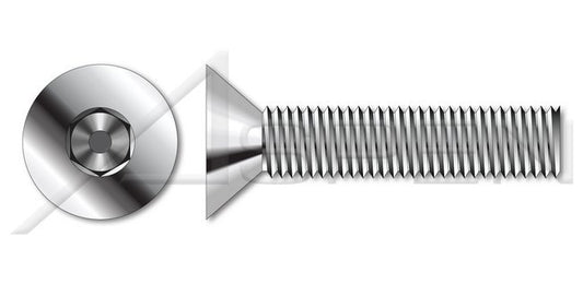 A2 Stainless Steel Full Thread Flat Head Socket Cap Screw - Image 1
