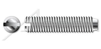 A4 Stainless Steel Flat Point Slotted Set Screw