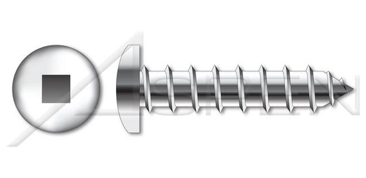 Steel Zinc Plated Type "B" Hex Indented Washer Head Self-Tapping Sheet Metal Screw - Image 1