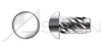AISI 304 Stainless Steel (18-8) Round Head U-Drive Hammer Screw