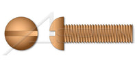Class 4.8 Steel Zinc Plated Cheese Head Slot Drive Full Thread Metric Machine Screw