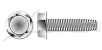 AISI 304 Stainless Steel (18-8) Type "F" Hex Indented Washer Head Thread Cutting Screw