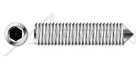 A4 Stainless Steel Cone Point Hex Socket Set Screw