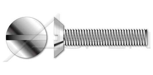 AISI 304 Stainless Steel (18-8) Hex Indented Washer Head Full Thread Machine Screw - Image 1