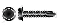 AISI 304 Stainless Steel (18-8) Type "AB" Round Head Tamper-Resistant One-Way Slotted Drive Self-Tapping Sheet Metal Screw