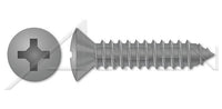 #6 Head Steel Black Oxide Type "AB" Oval Phillips® Drive Self-Tapping Sheet Metal Screw