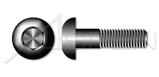 Holo-Krome® Class 12.9 Steel Black Oxide Button Head Hex Socket Cap Screw - Image 1