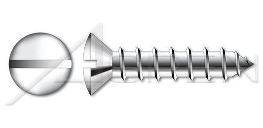 AISI 304 Stainless Steel (18-8) Flat Phillips® Drive Self-Drilling Screw - Image 1