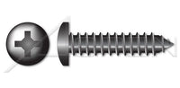 Steel Black Oxide Hex Indented Washer Head Self-Drilling Screw