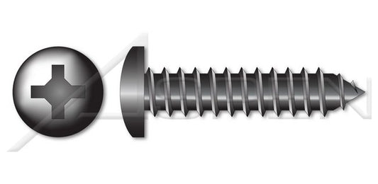 Steel Black Oxide Hex Indented Washer Head Self-Drilling Screw - Image 1