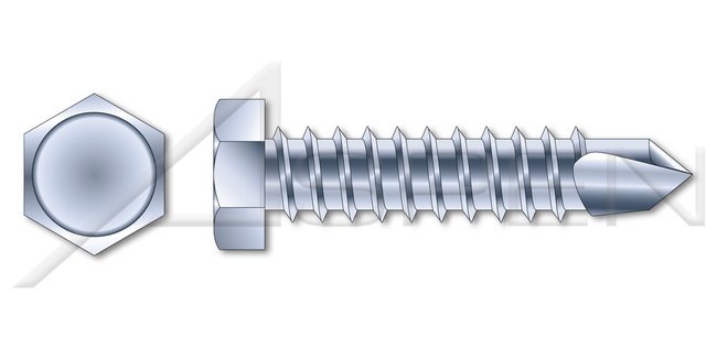 AISI 410 Stainless Steel Type "A" Flat Phillips® Drive Self-Tapping Sheet Metal Screw - Image 1