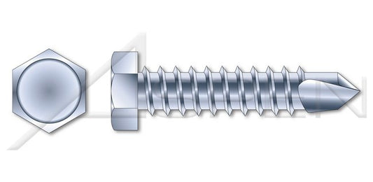 AISI 410 Stainless Steel Type "A" Flat Phillips® Drive Self-Tapping Sheet Metal Screw - Image 1