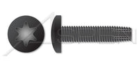Steel Black Phosphate and Oil Type "F" Pan 6 Lobe Torx® Drive Thread Cutting Screw