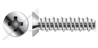Steel Chrome Plated Type "AB" Truss Phillips® Drive Self-Tapping Sheet Metal Screw