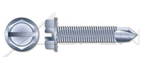 AISI 304 Stainless Steel (18-8) Type "B" Flat Slot Drive Self-Tapping Sheet Metal Screw