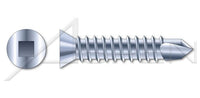 AISI 304 Stainless Steel (18-8) Type "A" Flat Slot Drive Self-Tapping Sheet Metal Screw