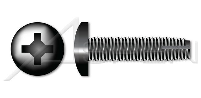 Steel Black Oxide Type "1" Pan Phillips® Drive Thread Cutting Screw - Image 1