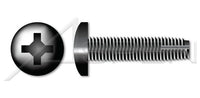 Steel Black Oxide Type "1" Pan Phillips® Drive Thread Cutting Screw