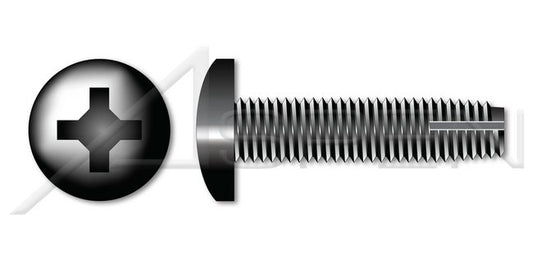 Steel Black Oxide Type "1" Pan Phillips® Drive Thread Cutting Screw - Image 1
