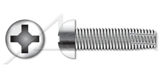 AISI 410 Stainless Steel Type "F" Round Phillips® Drive Thread Cutting Screw - Image 1