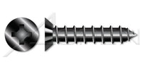Steel Black Oxide and Oil Flat Phillips® Drive Self-Drilling Screw