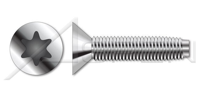 A2 Stainless Steel Flat Head 6Lobe Torx® Drive Thread Rolling Screw - Image 1