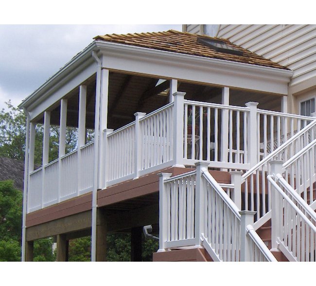 Long®Fence Wood Screened Porch - Image 2