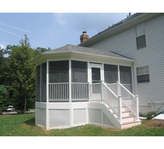 Long®Fence Wood Screened Porch - Image 5