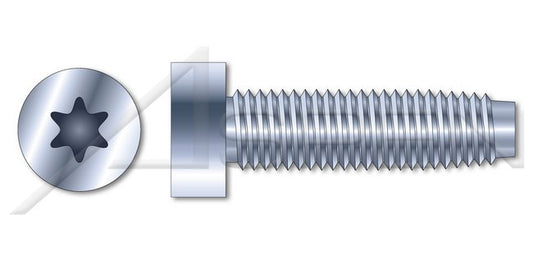 Steel Zinc Plated 6Lobe Torx® Socket Cap Screw Thread Rolling Screw for Metals - Image 1