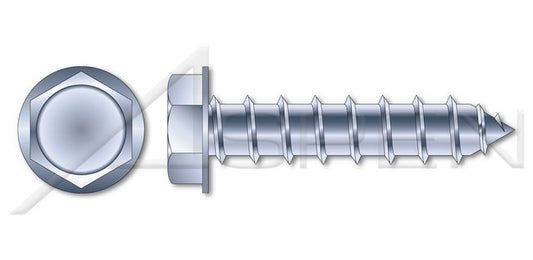 Steel Zinc Plated and Baked Type "A" Flat Undercut Slot Drive Self-Tapping Sheet Metal Screw - Image 1