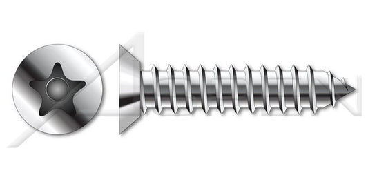 18-8 Stainless Steel Black Oxide Type "A" Flat Phillips® Drive Self-Tapping Sheet Metal Screw - Image 1