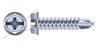 AISI 304 Stainless Steel (18-8) Type "AB" Round Head Tamper-Resistant One-Way Slotted Drive Made in U.S.A. Self-Tapping Sheet Metal Screw