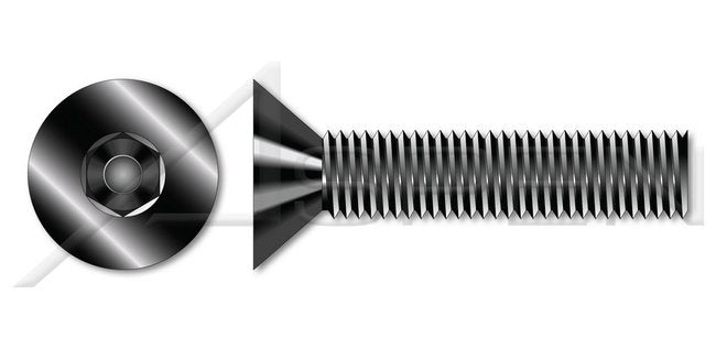 Steel Black Oxide Pan Phillips® Drive Full Thread Machine Screw - Image 1