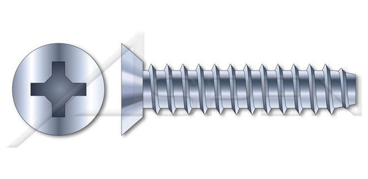 Steel Black Zinc and Baked Flat Undercut Phillips® Drive Self-Drilling Screw - Image 1
