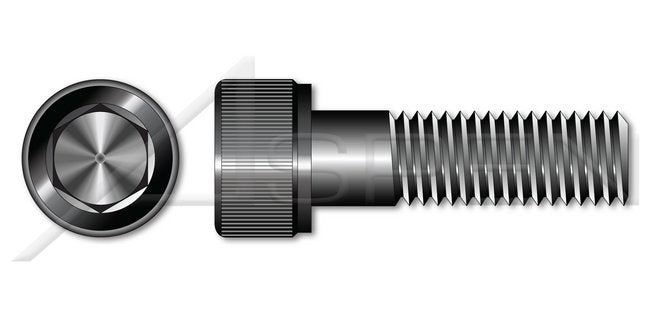 Class 8.8 Steel Plain Hex Socket Head Cap Screw - Image 1