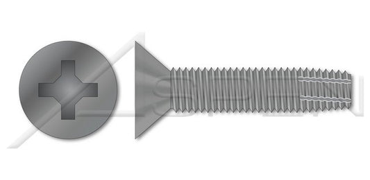 Steel Plain Type "F" Flat Head Phillips® Drive Thread Cutting Screw - Image 1