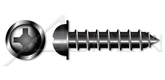 Steel Zinc Plated Flat Undercut Phillips® Drive Full Thread Hi-Lo Self-Tapping Sheet Metal Screw - Image 1