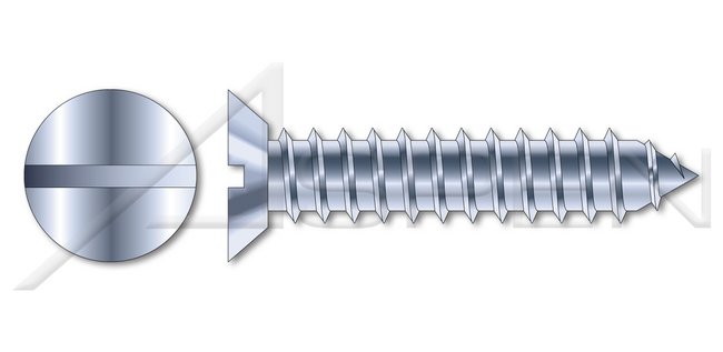 Steel Zinc Plated and Baked Flat Head 6Lobe Torx® Drive Self-Drilling Screw - Image 1