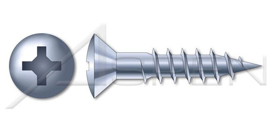 Oval Phillips® Drive Steel Zinc Plated Wood Screw - Image 1