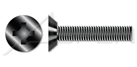 AISI 304 Stainless Steel (18-8) Binding Head Phillips® Drive Full Thread Machine Screw - Image 1