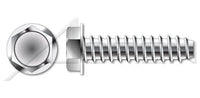 Steel Zinc Plated and Baked Hex Indented Washer Slotted Self-Drilling Screw