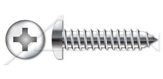 Steel Zinc Plated Type "B" Pan Phillips® Drive Self-Tapping Sheet Metal Screw - Image 1