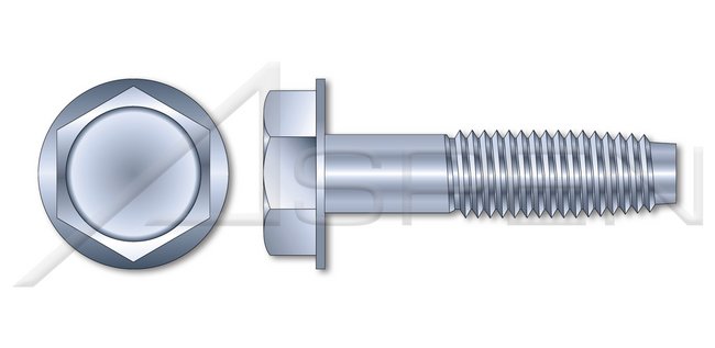 Steel Zinc Plated and Waxed Hex Indented Washer Head Part Thread Trilobe Thread Rolling Screw for Metals - Image 1