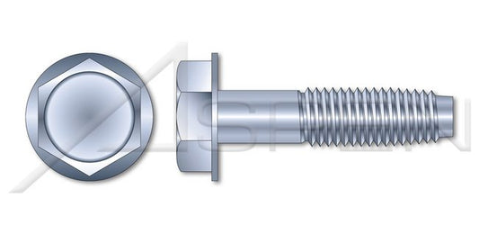 Steel Zinc Plated and Waxed Hex Indented Washer Head Part Thread Trilobe Thread Rolling Screw for Metals - Image 1