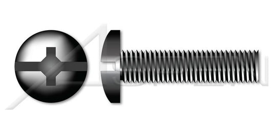 Steel Zinc Plated Flat Phillips® Drive 82 Degree Countersink Full Thread Machine Screw - Image 1