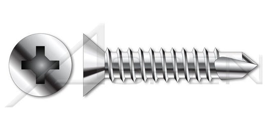 AISI 304 Stainless Steel (18-8) Type "AB" Pan Slot Drive Self-Tapping Sheet Metal Screw - Image 1